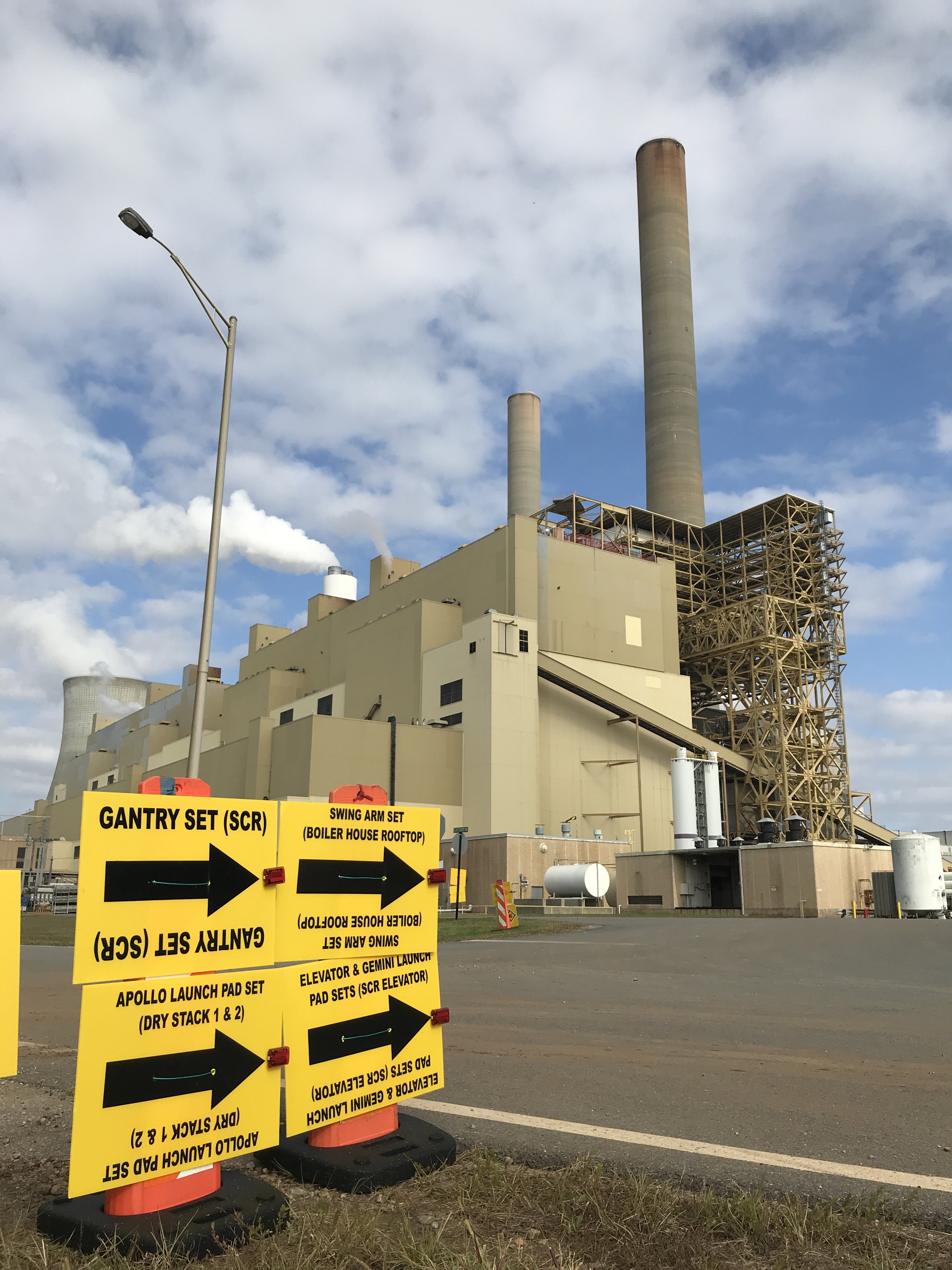 Plant Scherer Transforms into NASA for First Man